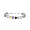 Red Garnet Bracelet: Handmade Sterling Silver Jewelry