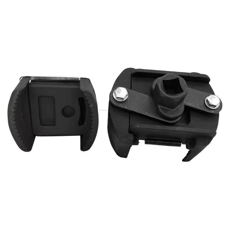 60-80mm Car Oil Filter Wrench Fuel Filter Removal Cast Steel Spanner Adjustable Removal Tool Universal Automotive Accessories