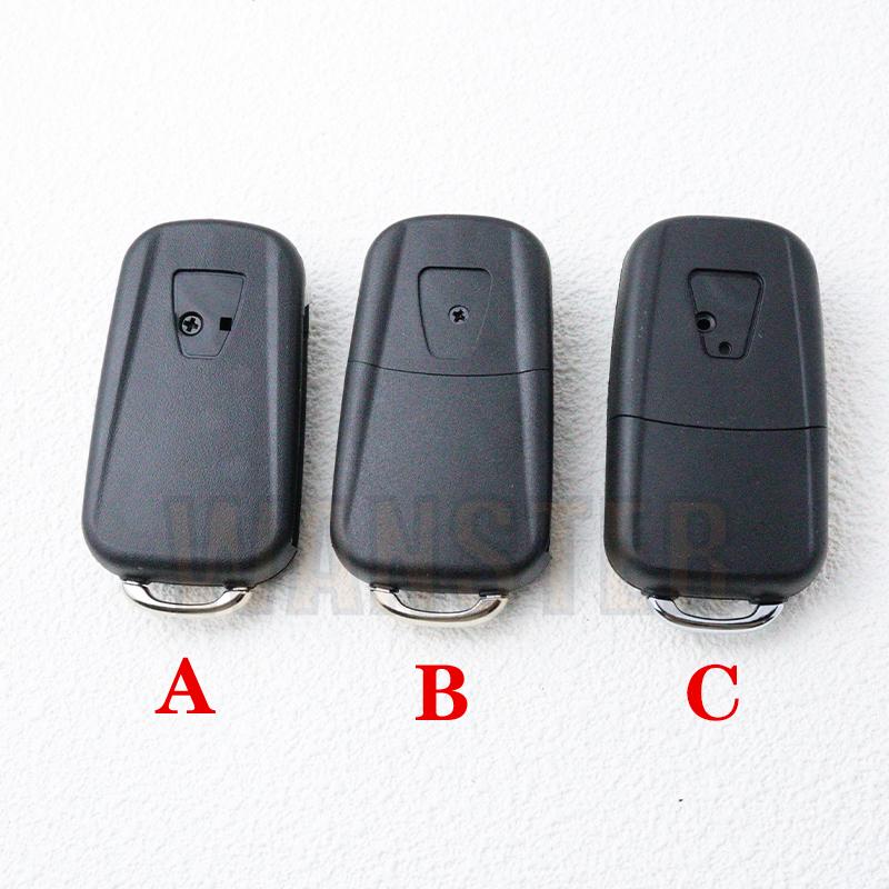 3 Bottons Replace Car Key Fob Shell Case Housing for Roewe 350 360 750 W5 550 for MG 3 5 6 7 MG3 MG5 MG6 MG7 GT GS Folding Key
