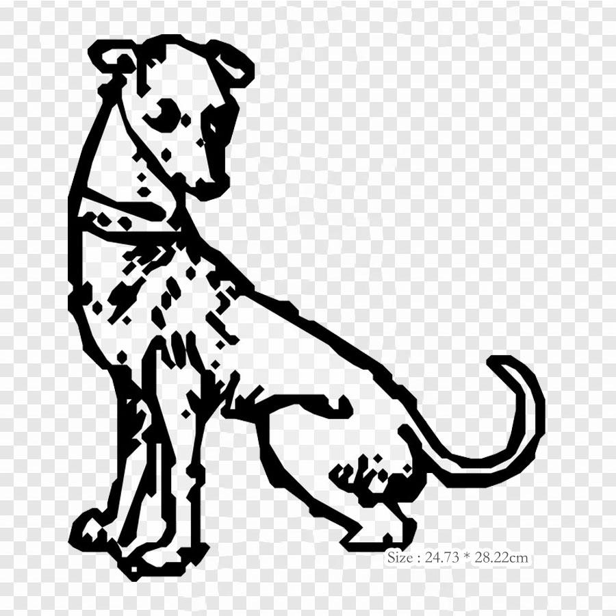 Dog Chasing Its Tail Dog Iron On Heat Transfer Printing Vinyl Patches Sticker for Clothes DIY Appliques Washable Patches