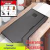 Black Gold Slate Tea Tray with Drainage - Simple Embedded Design