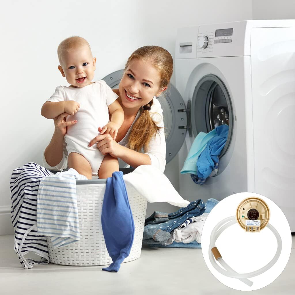 6501EA1001C 6501EA1001R Washer Water Level Pressure Sensor Switch Assembly for LG Washing Machine WT5001CW WT7200CW WT1101CW WT4970CW Replacement