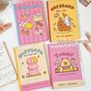 Portable Capybara Notebook A5 Hand Account Book Cute Capybara Memo Pad  Back To School Supplies