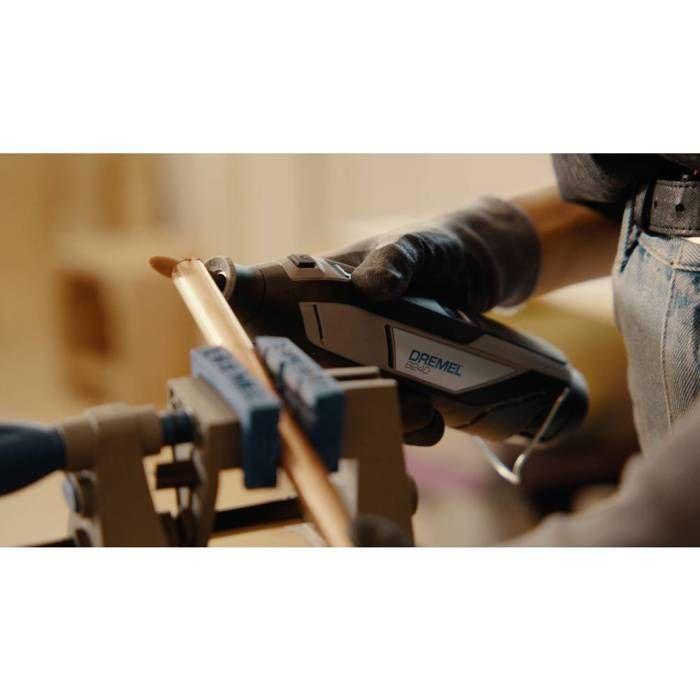 Dremel 8240-5 F0138240JA Outil Multifonction Sans Fil + Batterie, + Chargeur, + Accessoires 12 V 2.0 Ah Nombre D’accus