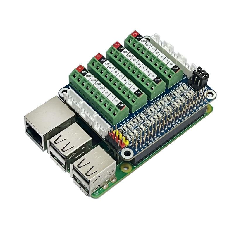 Raspberry Pi PCF8591 Sensor & LED Expansion Board for GPIO and ADC/DAC Testing