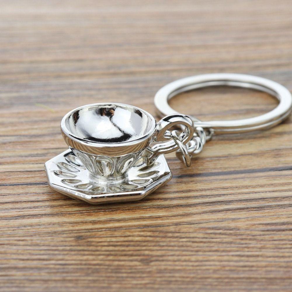 Miniature Style Pendant Key Holder Creative Bag Pendent Novelty Coffee Keychain  Backpack
