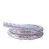 Transparent PVC Steel Wire Hose: Thickened, Oil & Low Temperature Resistant, Odorless Vacuum Suction Pipe for Water Pumps.