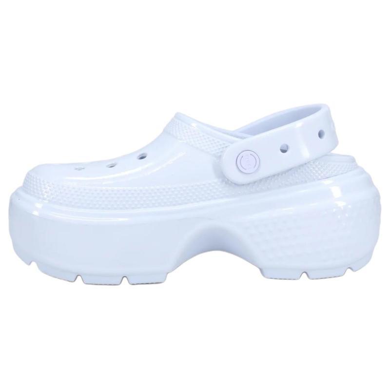 Crocs Stomp Clogs Sandals Women's White