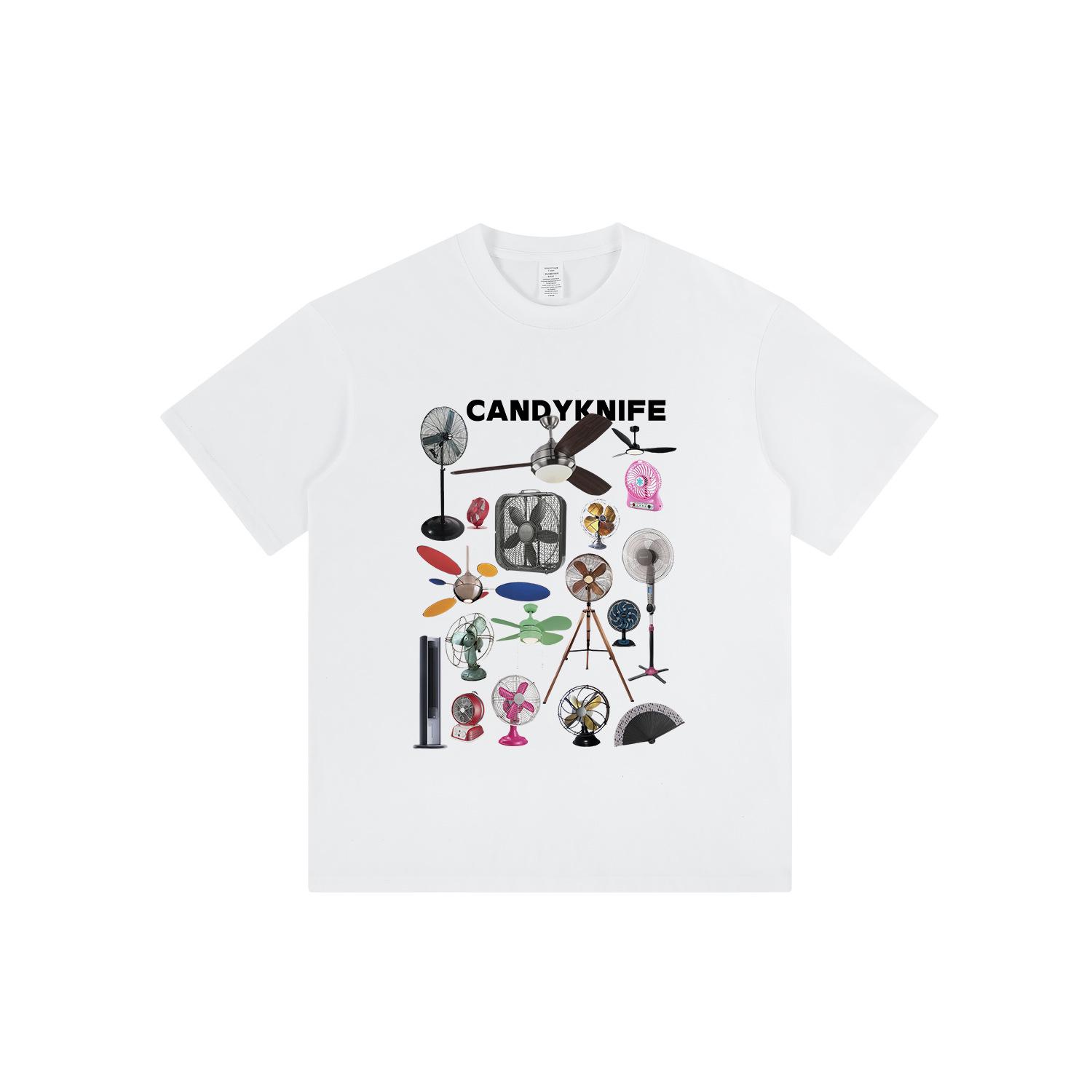 

Trendy Unisex Loose-Fit Short-Sleeve T-Shirt with Fun Summer Design 2XL