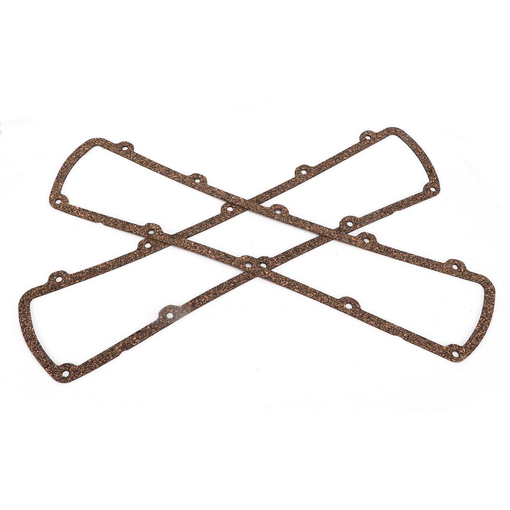 2pcs Steel Core Valve Cover Gasket A7490 Replacement for Oldsmobile 260 307 330 350 400 403 425 455 V8s 1964‑1990
