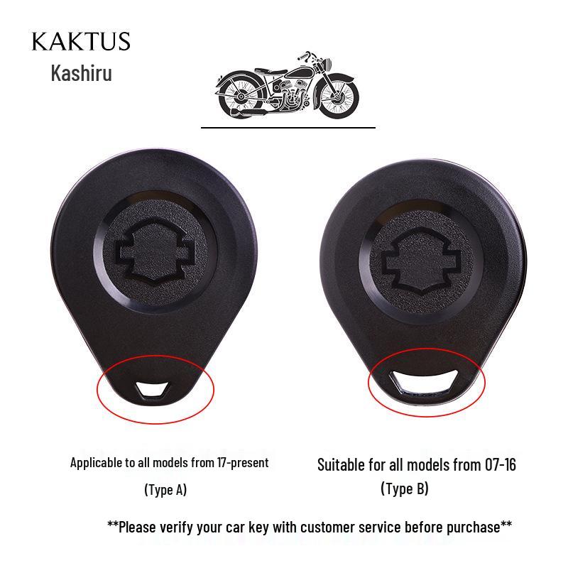 KAKTUS Aluminum Key Fob Cover for Harley & Indian Motorcycles