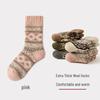 Women's Super Thick Ethnic Style Wool Terry Socks – Winter Warm, Home & Sleep Socks