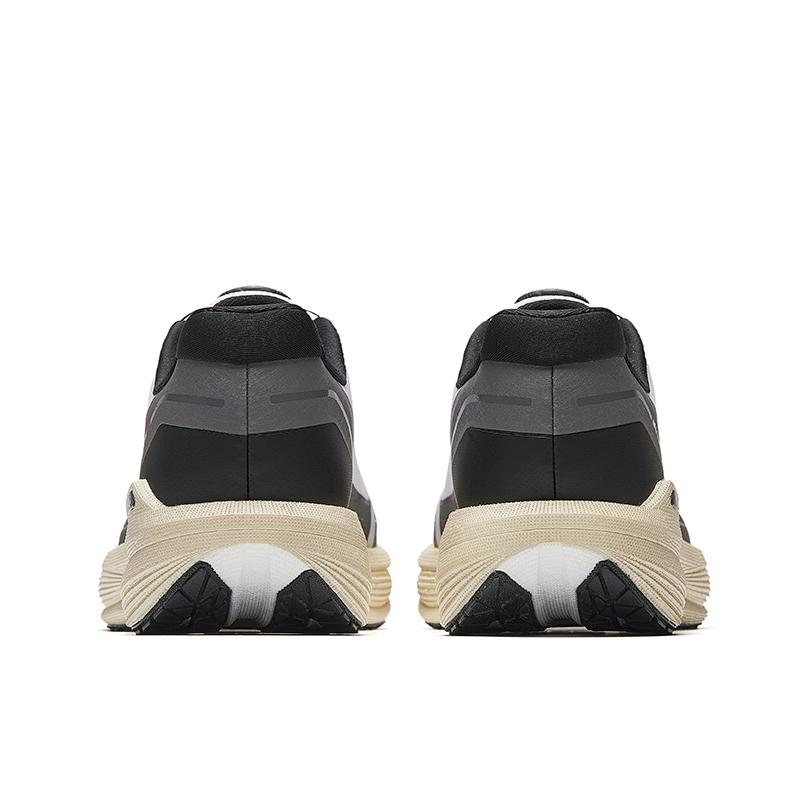 Anta Light Breeze Pro Comfortable Fashion Simple Non-Slip Wear-Resistant Low-Top Casual Running Shoes Men Sneaker Pure-White Basic-Black 112535537A-2