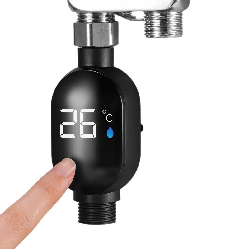 1/2/3 Bucăți Indicator de Temperatură a Apei pentru Capete de Duș Regulator de Duș Nou Baterie de Duș pentru Copii Temperatură cu Afișaj Vizual LED
