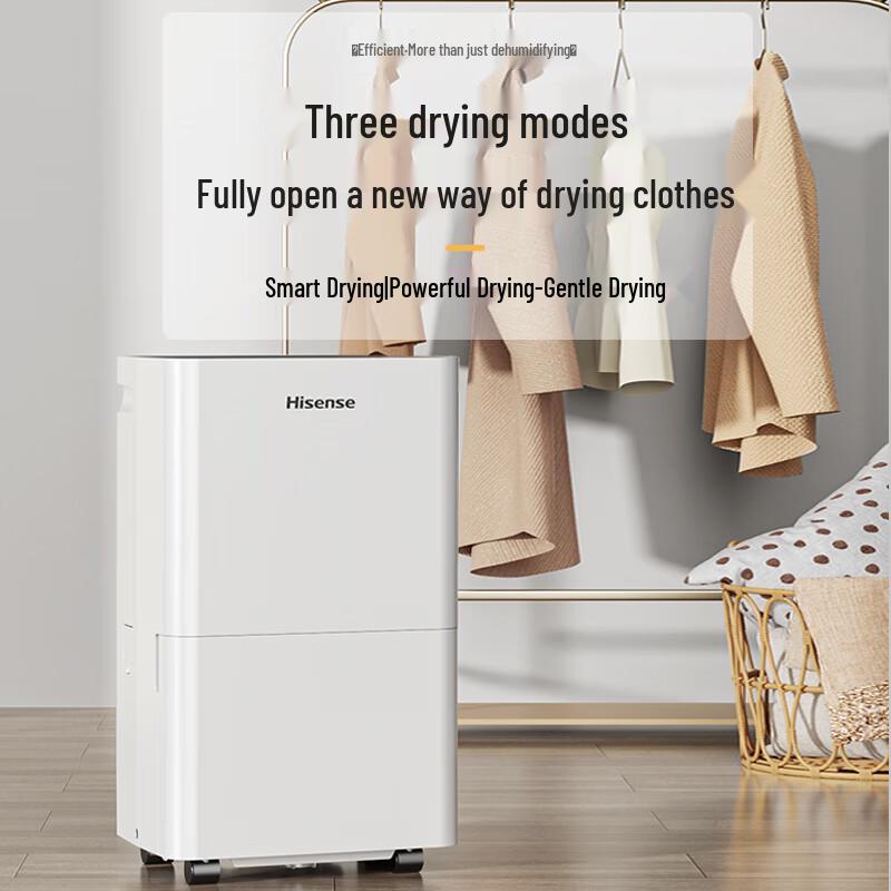HISENSE 24L/Day Smart Dehumidifier with Wi-Fi for Home and Laundry Drying