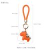 Creative Now Money Keychain Leather Braided Rope Fashion Cartoon Car Keychain Bag Cute Pony Pendant