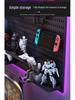 Punch-Free Perforated Board Rack: DIY E-Sports & Study Room Wall Decor for Game Equipment Display