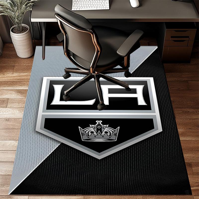 Los Angeles ice hockey Floor Mat for Living Room, Game Rooms, Office, Bedroom, Office Floor Mat Playful Design, Christmas fan gifts