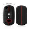 Étui Coque en Silicone pour Clé Pliante de Voiture Pour Land Rover Range Rover Sport LR3 Discovery 3 Porte-Clé Protégé Accessoires