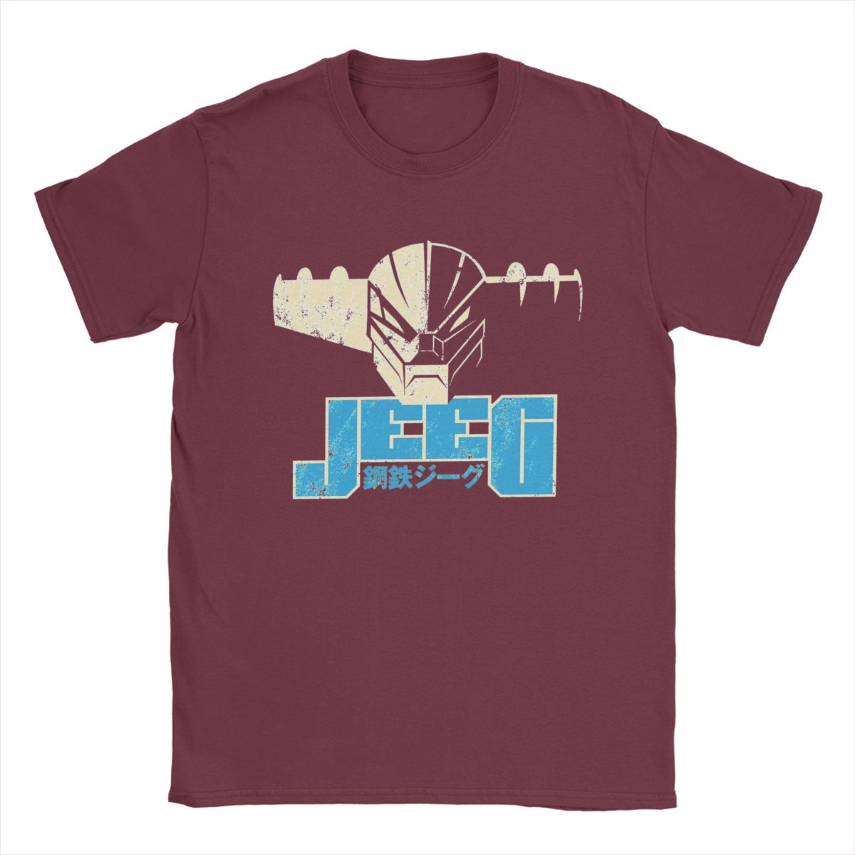 

Мужские футболки Kotetsu Jeeg Steel Jeeg Robot Head Novelty Cotton Tee Shirt Short Sleeve T Shirt O Neck Clothes Graphic XXXXXL бордовый