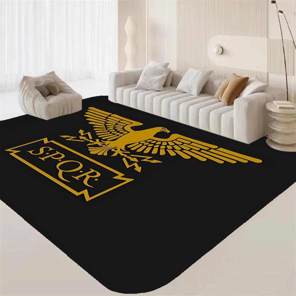 Roman S-SPQR Hallway Carpet Washable Non-Slip Living Room Sofa Chairs Area Mat Kitchen Doormat Area Rug