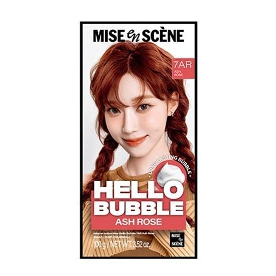 MISE En SCÈNE Hello Bubble Foam Hair 21 Color 100g with AESPA + Optional Self Hair Dye Kit