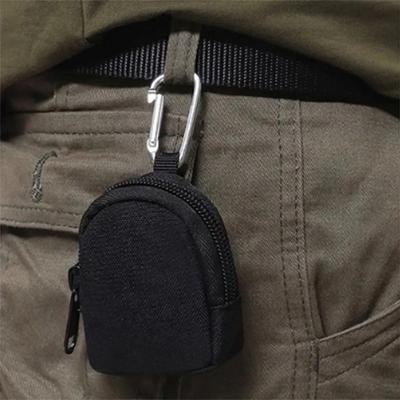 Outdoor Sports Small Kit Key Wallets Black Key Bag Coin Wallet Tactical Accessory Key Protection Package
