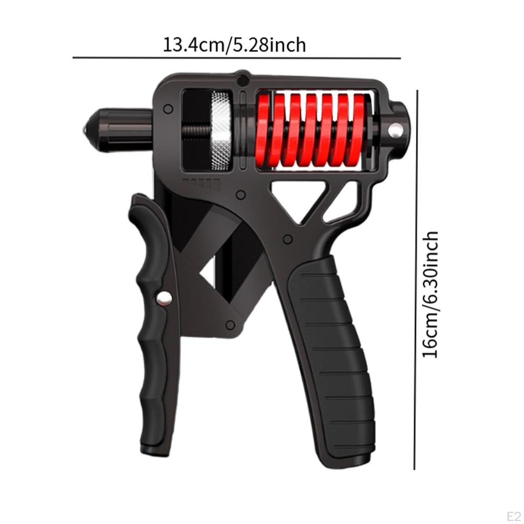 Adjustable Hand Gripper for Strength Training 5-165kg Portable Finger Exerciser Musicians