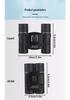 HD 8X21 Mini Portable Binoculars with Low-Light Night Vision for Outdoor and Stadium Use