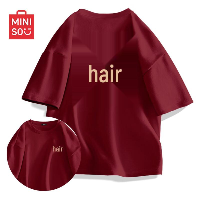 MINISO Счастливая хлопковая футболка на Китайский Новый год XL