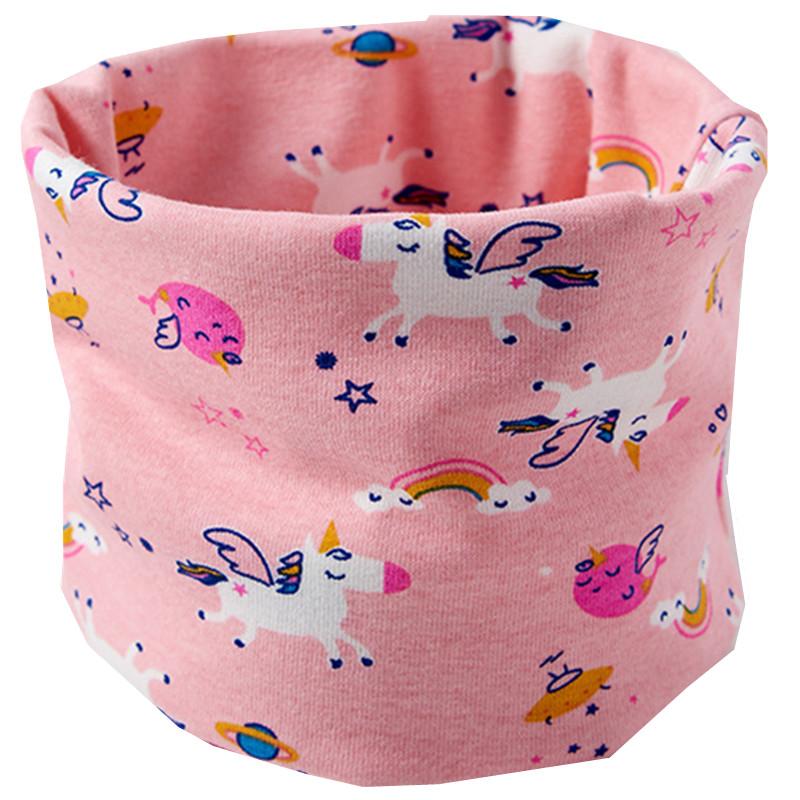 Nová jarní podzimní dětská šála Módní dětská bavlněná šála pro chlapce a dívky Šála s O-kroužkem Dětský límec Dětská nákrčník