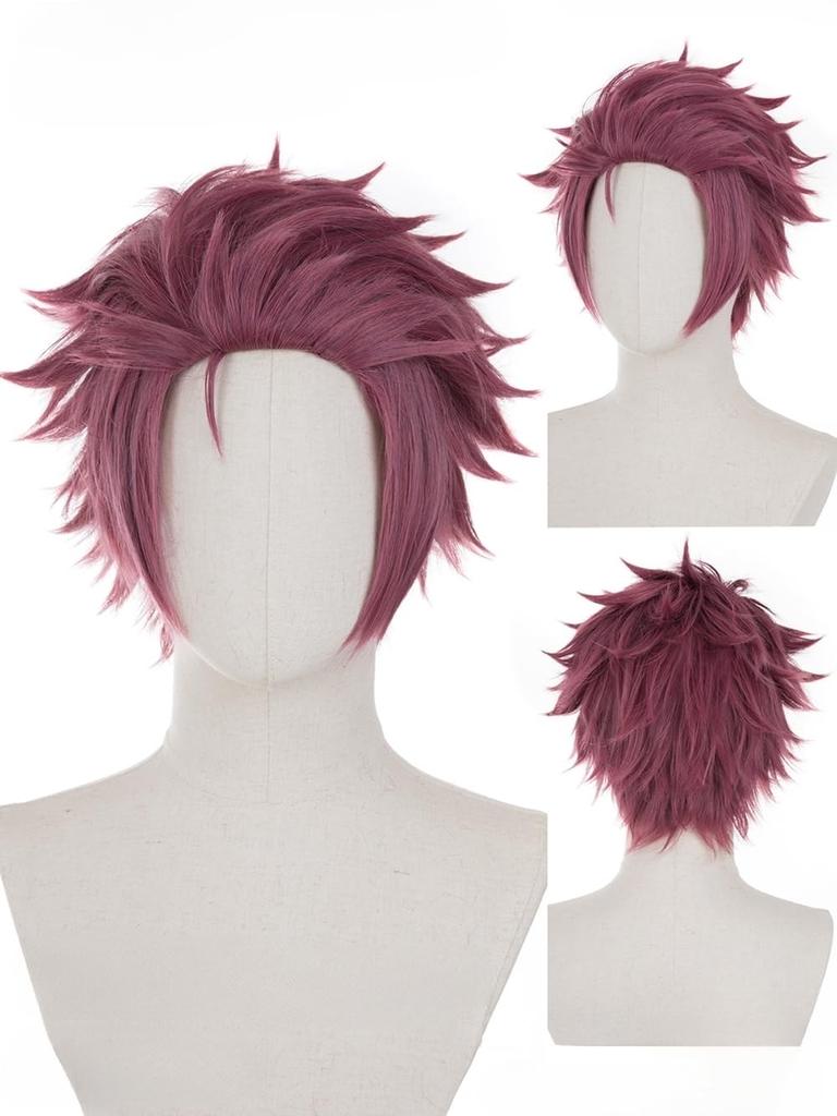 Heat-Resistant Cosplay Wig, Costume Accessory for Parties, Events, Costumes, Photography, Festivals, and More. Includes Wig Net. (Sae Itoushi)