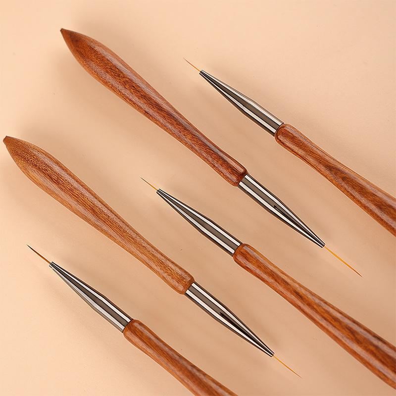 1Pcs Uv Gel Nail Brush Diy Painting Pen Manicure Acrylic Drawing Brush For Nail Art Design Nails Tip Display Painting Tool
