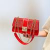 Small Bag Women's New Versatile Trend Fashion Small Square Bag Versatile Shoulder Chain Messenger Bag Lock Women's Bag