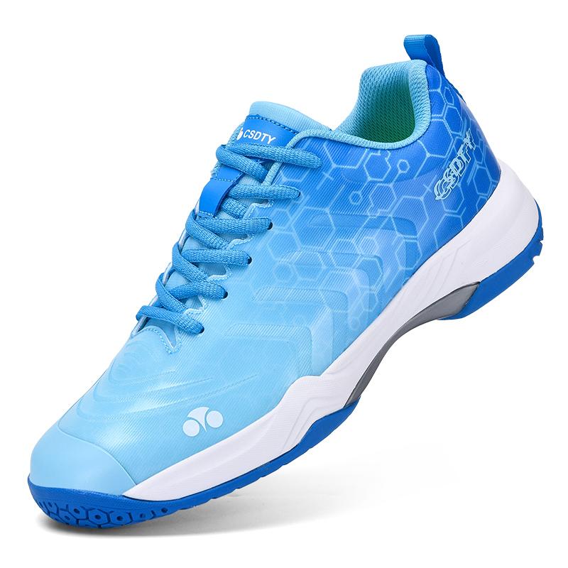 

Men Women Tennis Sneakers Breathable Badminton Shoes Athletic Training Shoes Outdoor Non-slip Wear Resistant Volleyball Shoes 36