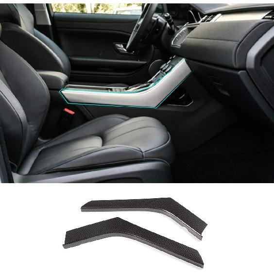 

Car ABS Interior Center Console Side Decoration Strips Panel Trim for Land Rover Range Rover Evoque 2012-2019 Auto Accessories (Carbon Fiber)