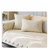 Retro Erschwinglicher Luxus Hochwertiges Besticktes Sofakissen Vier Jahreszeiten Universal Hochwertige Rutschfeste Leder Sofa Handtuchbezüge Kissen