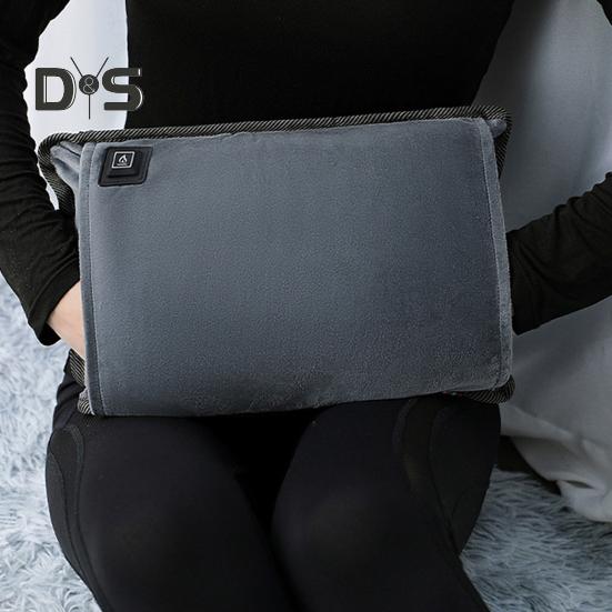 Wiederverwendbares Mini-Heizkissen, Instant-Heizkissen, Temperatur einstellbar, schnelles Aufheizen, waschbar, Hand- und Fußwärmer, USB-Heizkissen