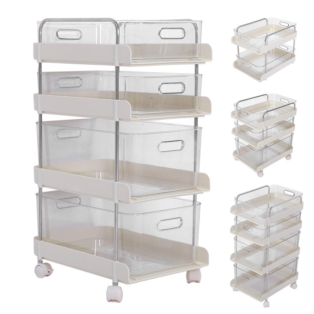 Regał magazynowy Organizer Wielofunkcyjny Stojak do ekspozycji kosmetyków przekąsek do Kuchni Be