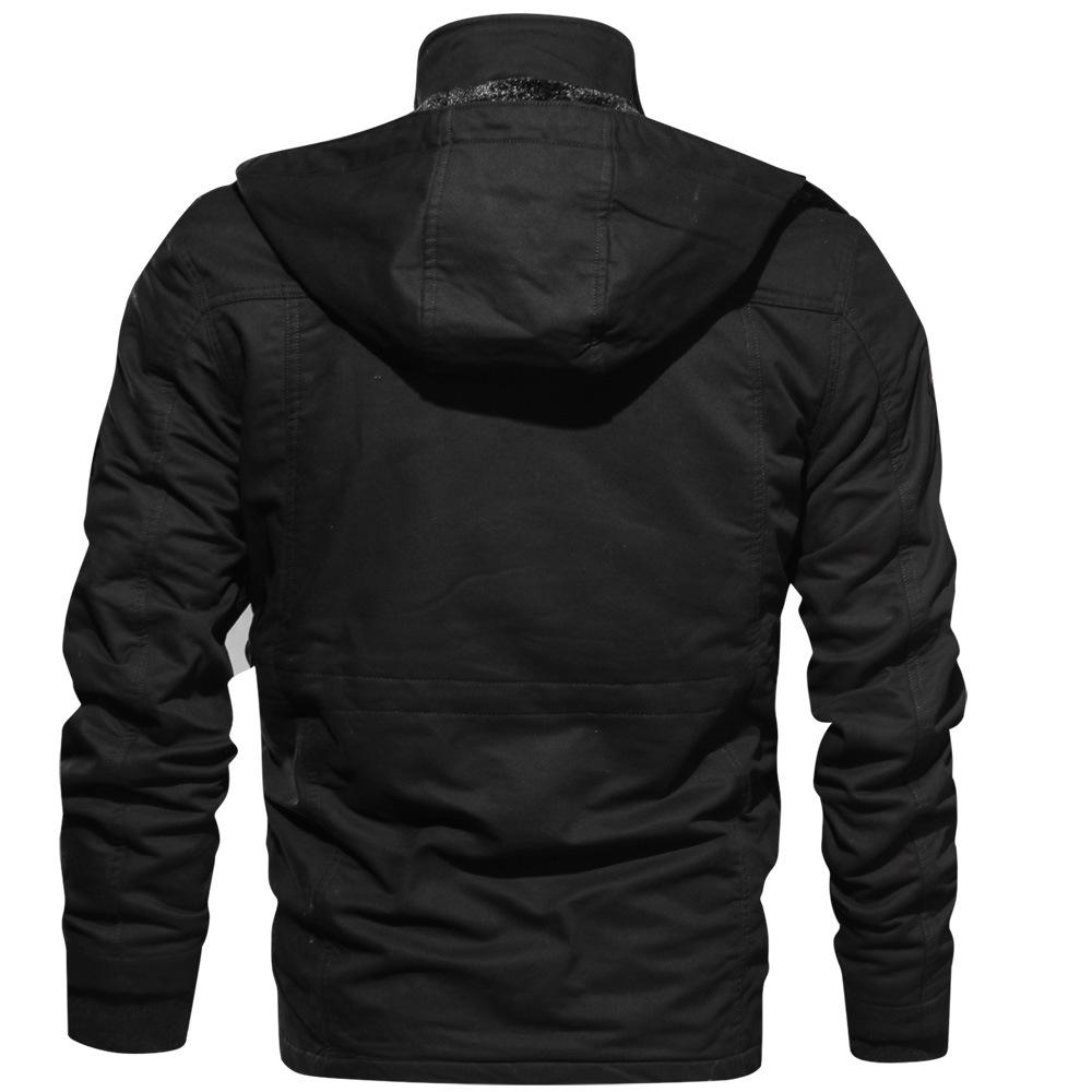 Europäische & Amerikanische Militärstil-Baumwolljacke mit mehreren Taschen für Herbst/Winter