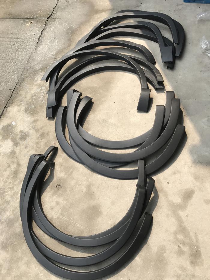 Baojun Front/Rear Wheel Arch Fender with Clips, Stainless Steel