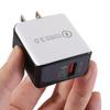 3A QC3.0 Fast Charger: 5V/9V/12V Mobile Phone Travel Charging Head