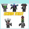 Lg1011 Toilet Man Vs Surveillance Man Series Mic Man Signal Light Man Assembly Building Block Toy Bag
