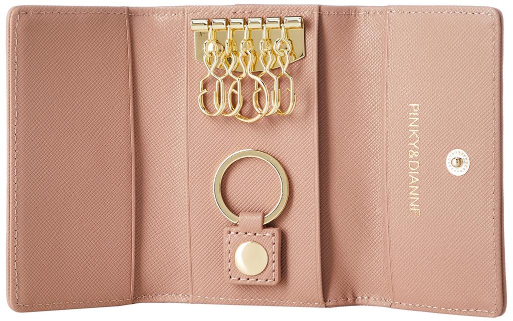 Pinky and Diane Key Case Padlock Pink One Size