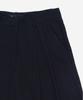 Pildeoseu Women'S Pintuck Wide Half Pants Black