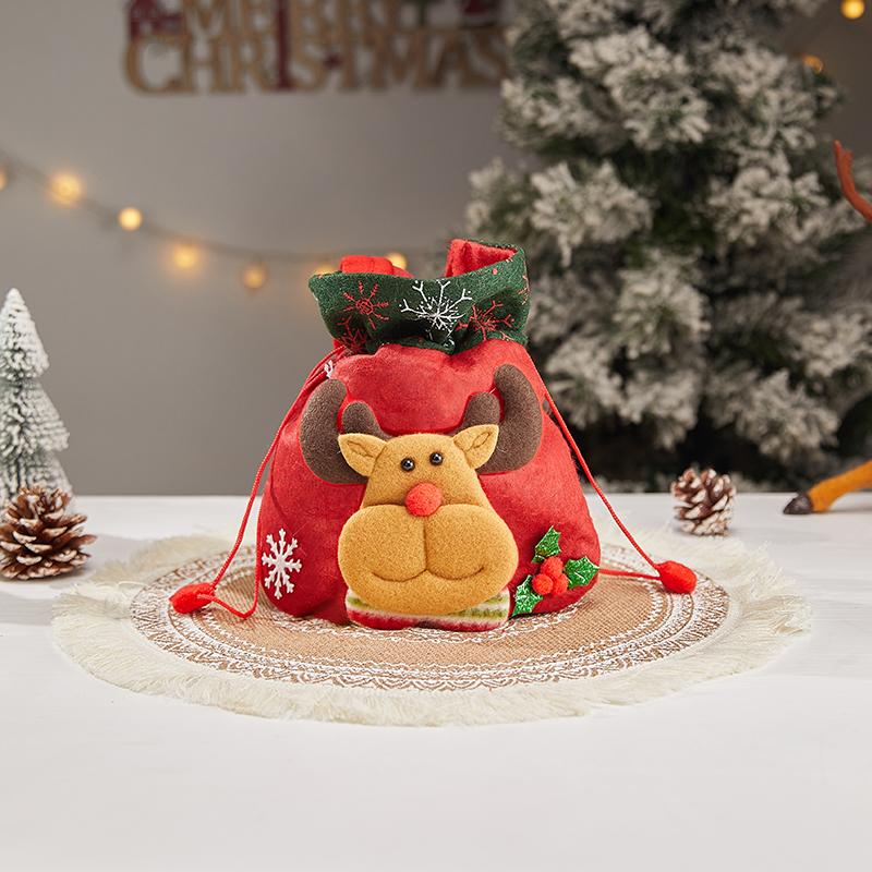Christmas Gift Bag Christmas Eve Portable Apple Bag Candy Bag Safe Fruit Packaging Box Small Gift Bag