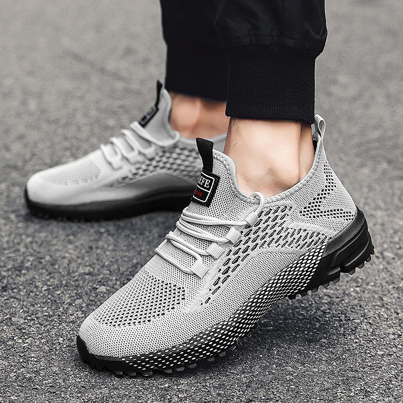 New summer breathable mesh shoes breathable sports mesh shoes men's casual versatile light men's shoes