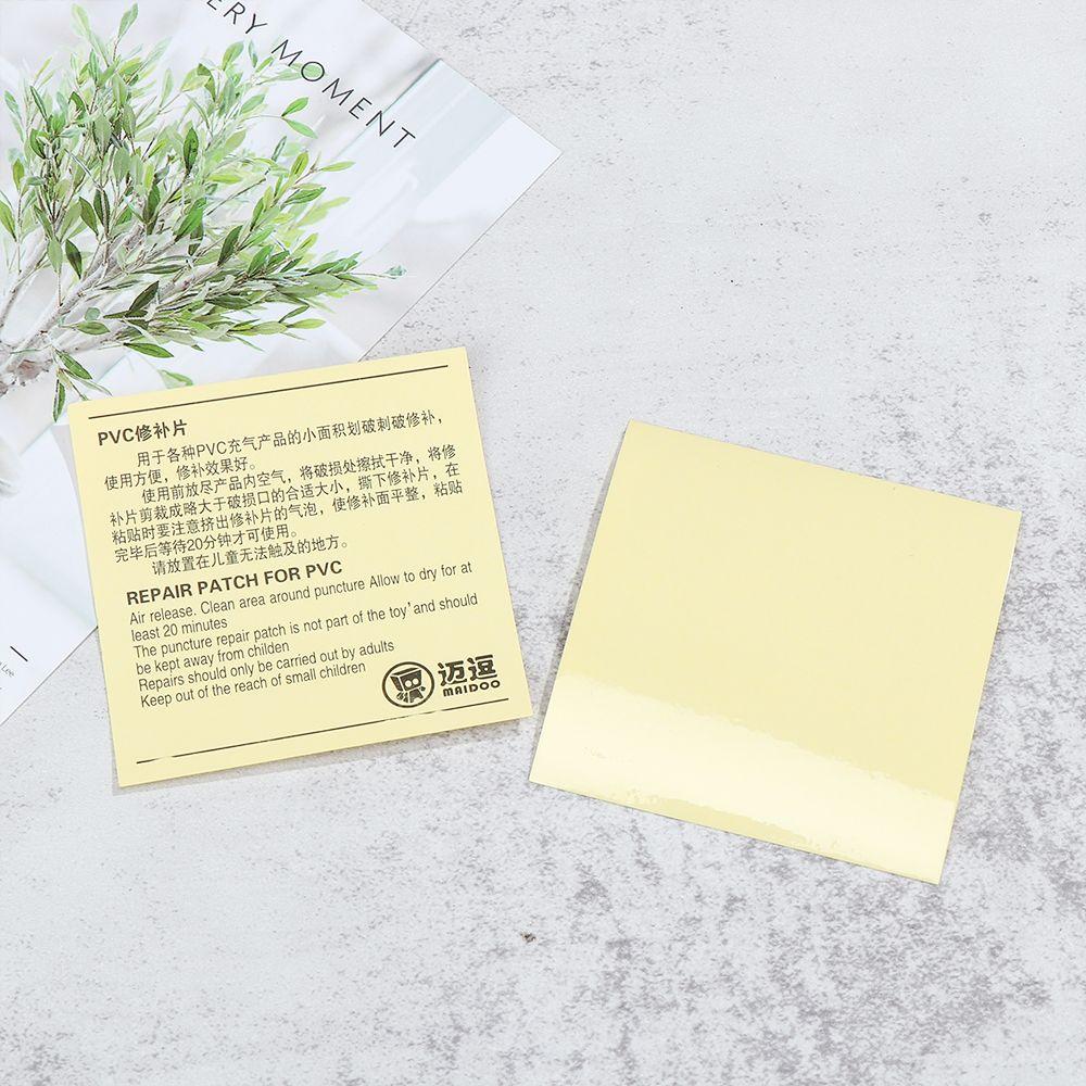 20Pcs Waterproof Repair Tape Transparent Self Adhesive Repair Patches For Inflatable Swimming Pool Puncture Repair Patch Kit