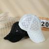 Adjustable Embroidered Flower Baseball Hat Breathable Visors Cap Fashion Lace Baseball Cap  Women