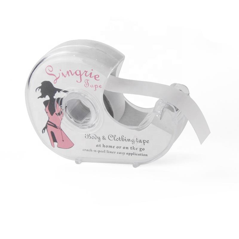 Free Sample Body Invisible Skin Shoulder Womens Lingerie Fashion Adhesive Double Sided Garment Tape Body Clothing Tape